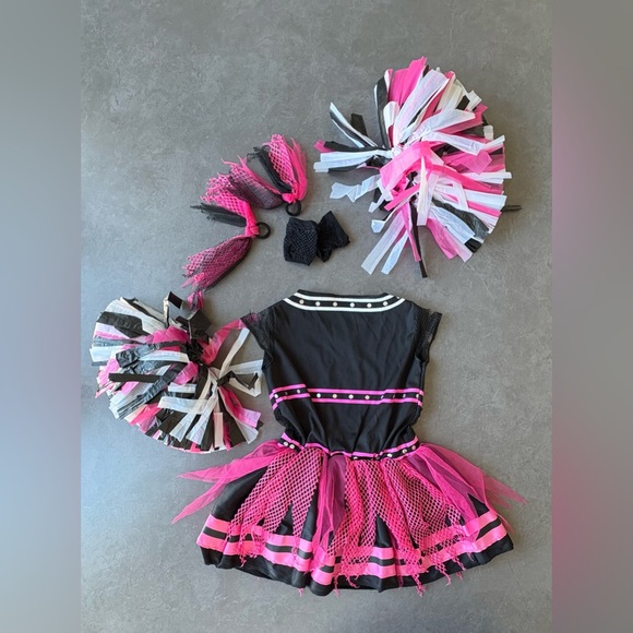 Pink and Black Cheerleader Costume for Kids
Kids Scare Squad Cheerleader Costume - Picture 8 of 8